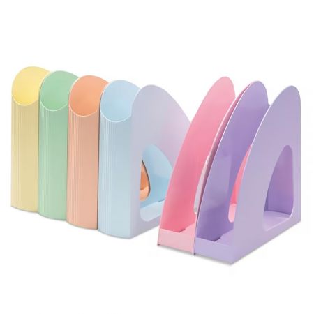 Suport vertical plastic pentru cataloage, HAN Re-Loop Pastel
