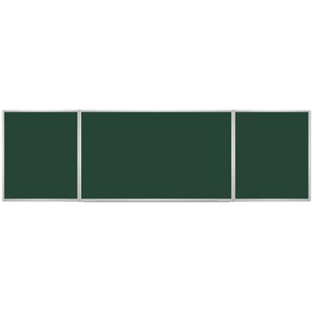 Tabla scolara triptica verde 2x3, 100x300 cm