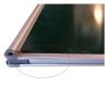 Tabla scolara verde creta 120x200 cm - mic defect