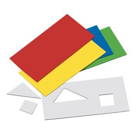 Foaie magnetica 10 x 20 cm, 5 buc/set