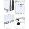 Whiteboard mobil cu 3 fete, 70x100 cm, ACCENTA