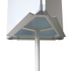 Whiteboard mobil cu 3 fete, 70x100 cm, ACCENTA