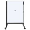 Whiteboard mobil multifunctional, 90x120 cm, ACCENTA Black