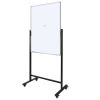 Whiteboard mobil multifunctional, 90x120 cm, ACCENTA Black