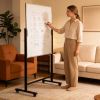 Whiteboard mobil multifunctional, 90x120 cm, ACCENTA Black