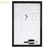 Tabla magnetica cu ceas 30x45 cm BI-OFFICE