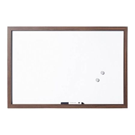 Tabla magnetica 45x60 cm, BI-OFFICE Optimum, rama color 