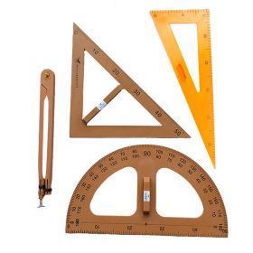 Trusa geometrie pentru tabla scolara creta