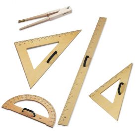 Trusa geometrie pentru tabla scolara creta SETB