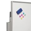 Whiteboard mobil cu 2 table culisante, 76x120 cm