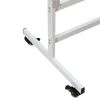 Whiteboard mobil cu 2 table culisante, 76x120 cm