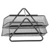 Set 2 tavite documente suprapozabile Mesh