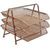 Set 3 tavite documente suprapozabile MAS Mesh Metallic