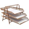 Set 3 tavite documente suprapozabile MAS Mesh Metallic