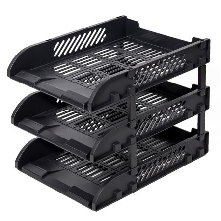 Set 3 tavite documente suprapozabile DELI 9213