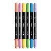 Textmarker 2 capete cu liner, BIC Intensity Dual Tip, 6 buc/set