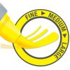 Textmarker BIC Highlighter Flex, galben neon