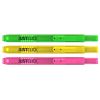 Textmarker cu mecanism MORRIS Just Click, MRH-105, 3 buc/set