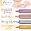 Textmarker FABER-CASTELL 1546 Metallic, 8 buc/set, FC154689
