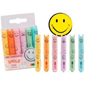 Textmarker mini M-G Happy Color, 6 buc/set