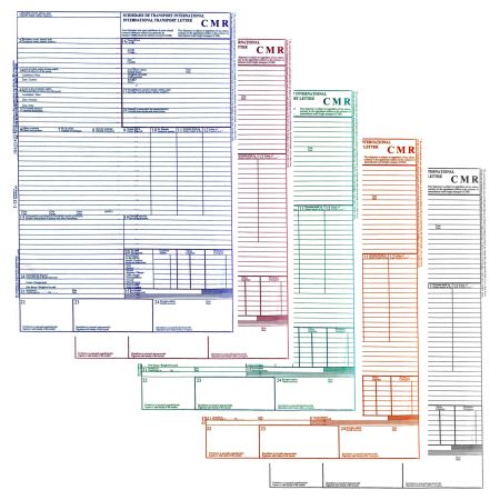 CMR autocopiativ A4, 4 exemplare