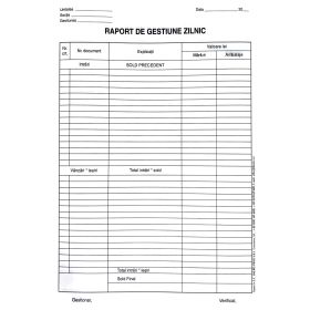 Raport gestiune zilnic A4 XPRIME