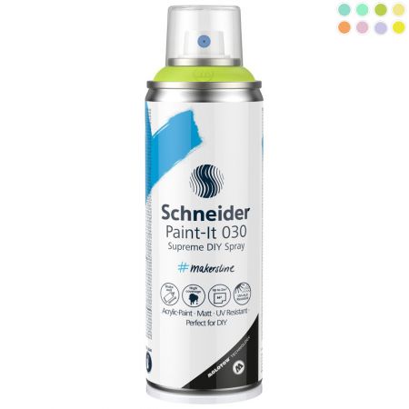 Spray acrilic SCHNEIDER Paint-It 030 Supreme DIY Pastel, 200 ml