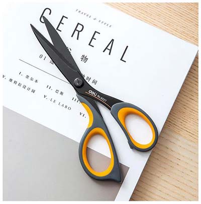 Foarfeca ergonomica 17.5 cm, DELI Expert 6027