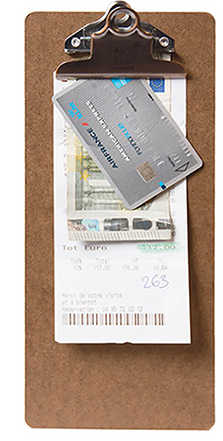 Nota de plata clipboard Securit