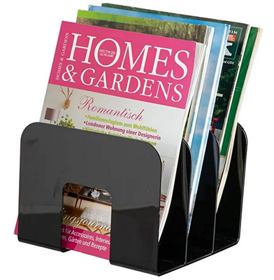 Suport vertical cu separatoare pentru cataloage DURABLE Trend