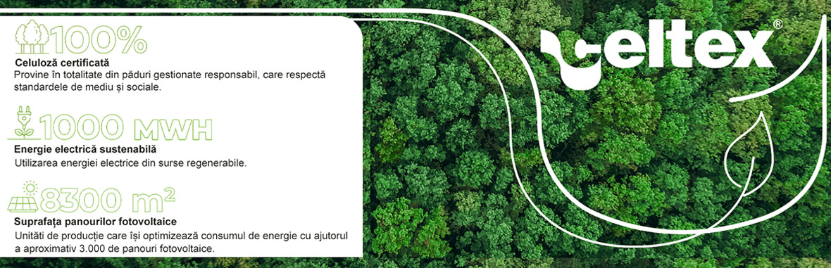 Servetele, prosoape, hartie igienica Celtex