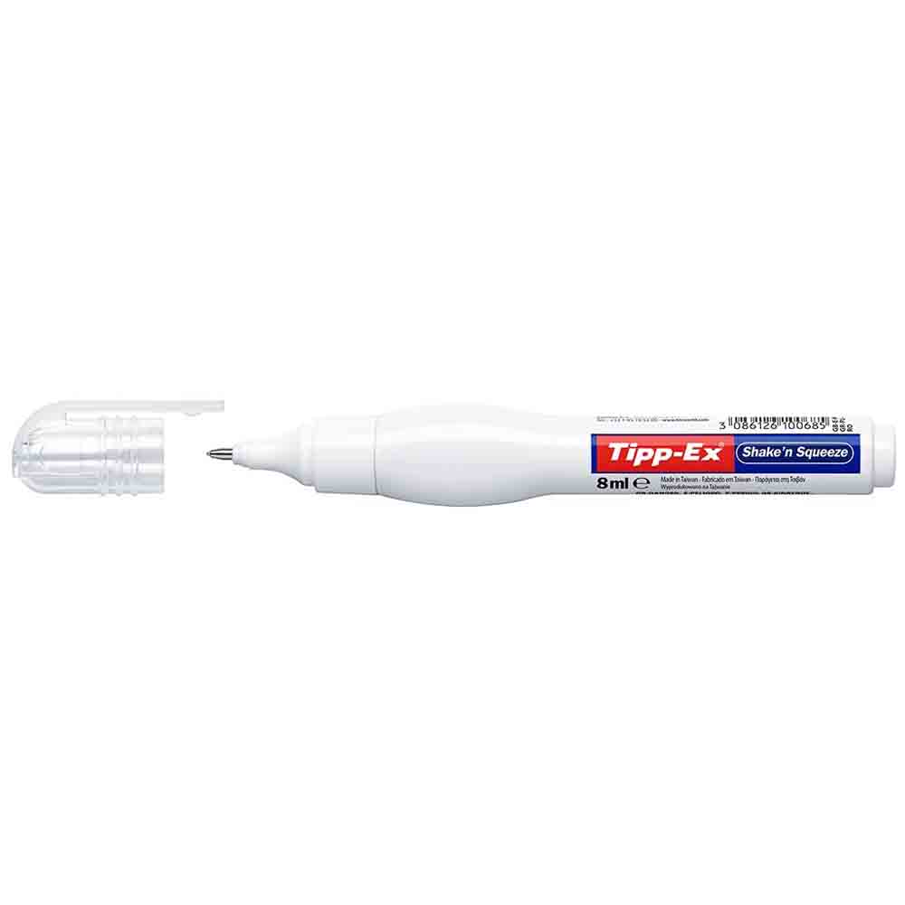 Pix corector BIC Tipp-Ex Shake'n Squeeze, 8 ml | Office Direct