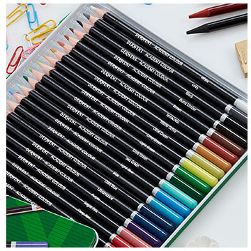 Creioane colorate DERWENT Academy