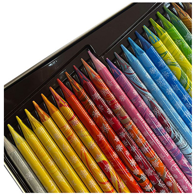 Creioane papagal KOH-I-NOOR Magic 3 in 1 Progresso, 24 buc/set