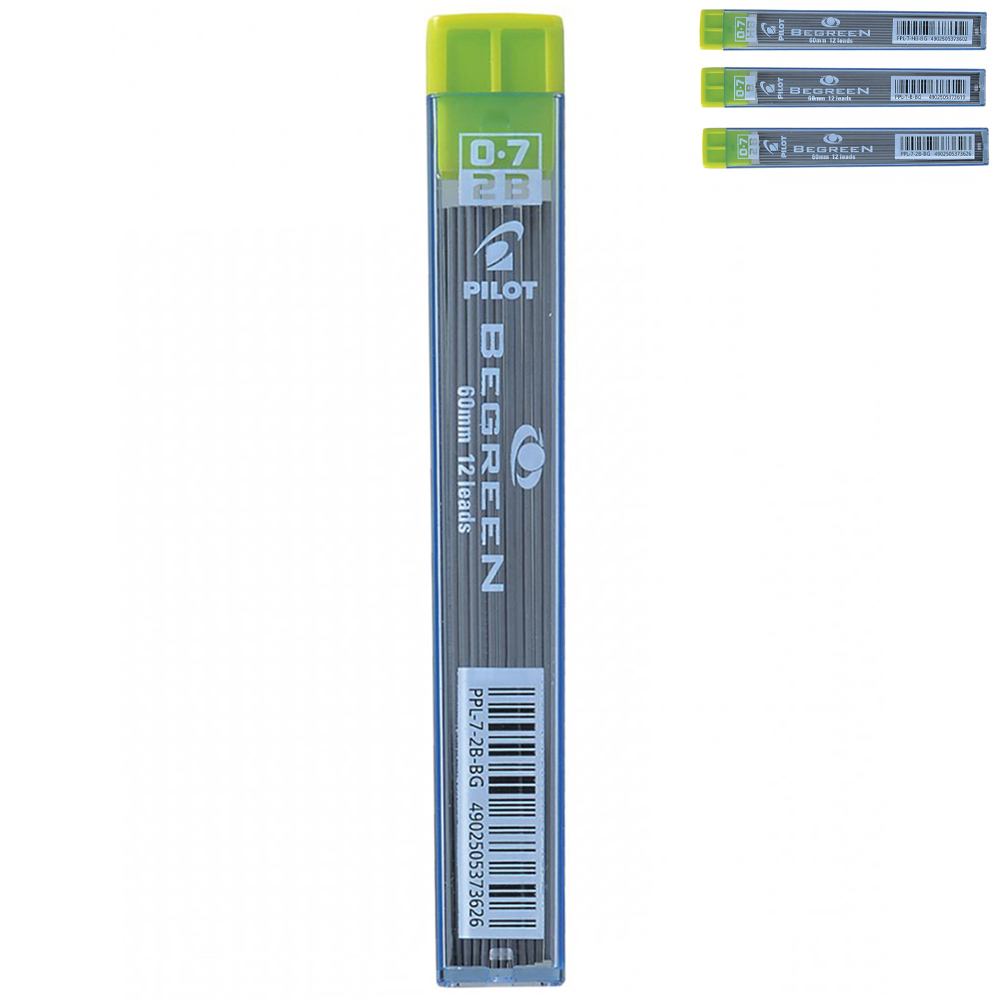 Mine creion mecanic 0,7 mm, PILOT Begreen, 12 buc/set - Office Direct