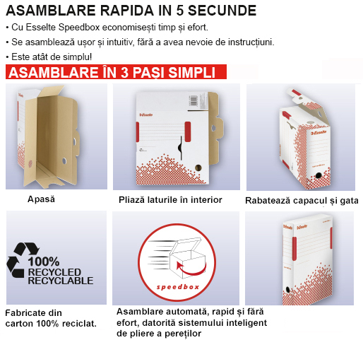 Cutie arhivare ESSELTE Speedbox 