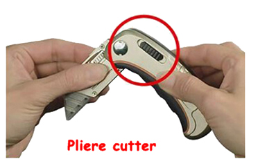 Cutter pliabil Ecobra Cutter profesional Ecobra