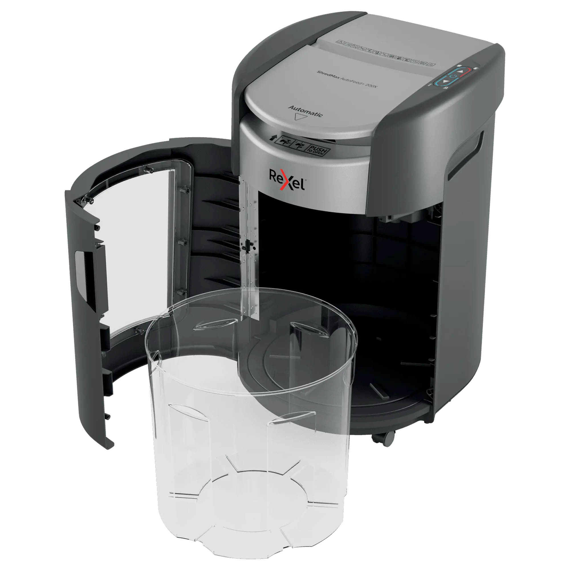 Distrugator documente automat, micro cross-cut, REXEL Shredmax 200M