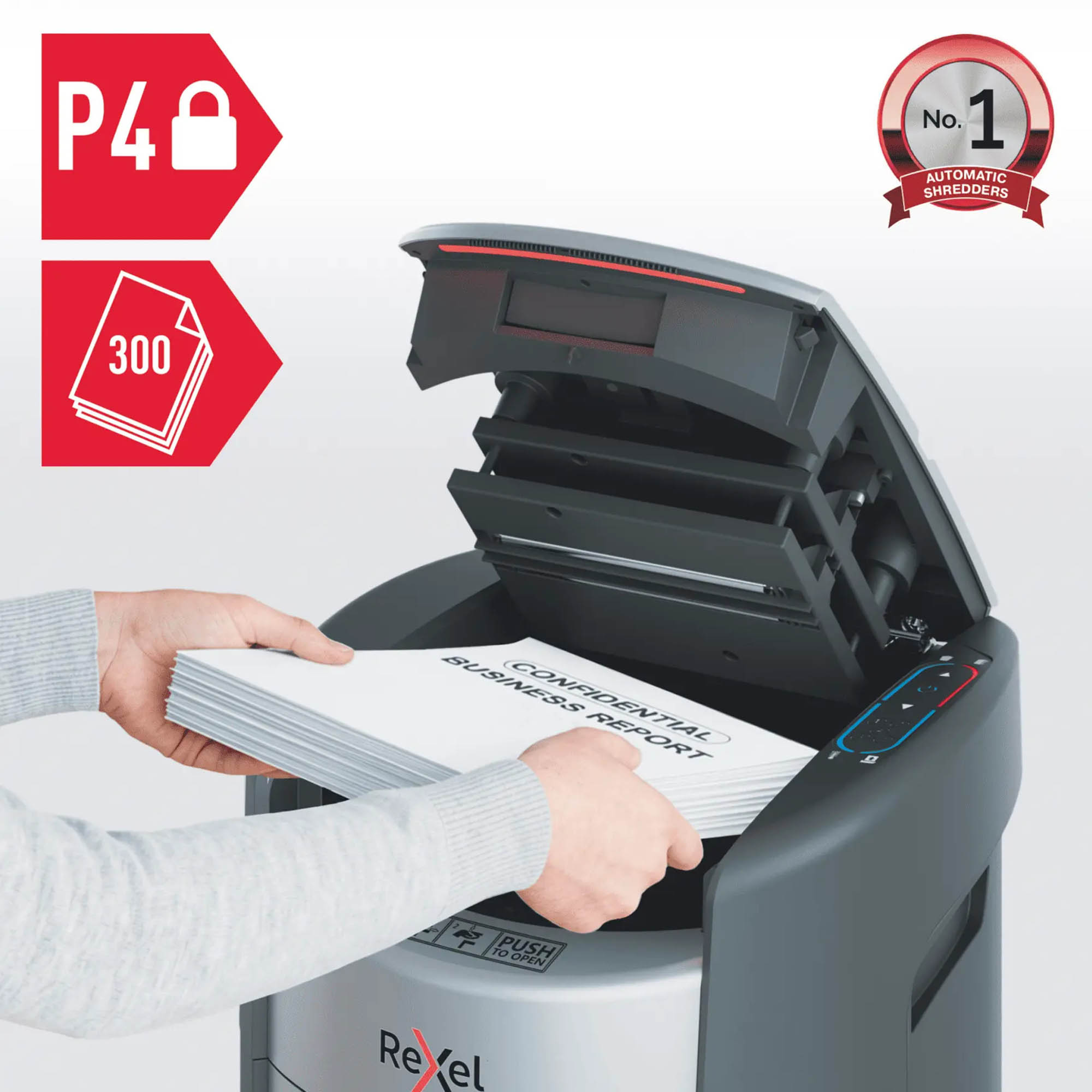 Distrugator documente automat REXEL Shredmax 300X Distrugator documente automat REXEL Shredmax 300X