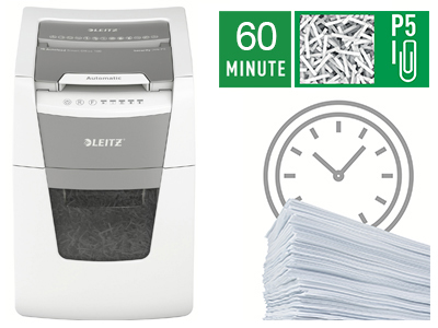 Distrugator documente automat LEITZ IQ Office - 300 coli
