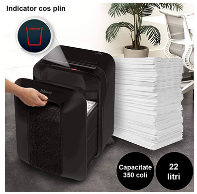 Distrugator particule FELLOWES Powershred LX201
