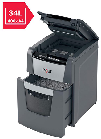 Distrugator automat REXEL Optimum AutoFeed+ 100m