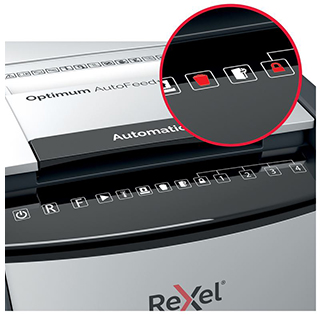 Distrugator automat REXEL Optimum AutoFeed+ 750x