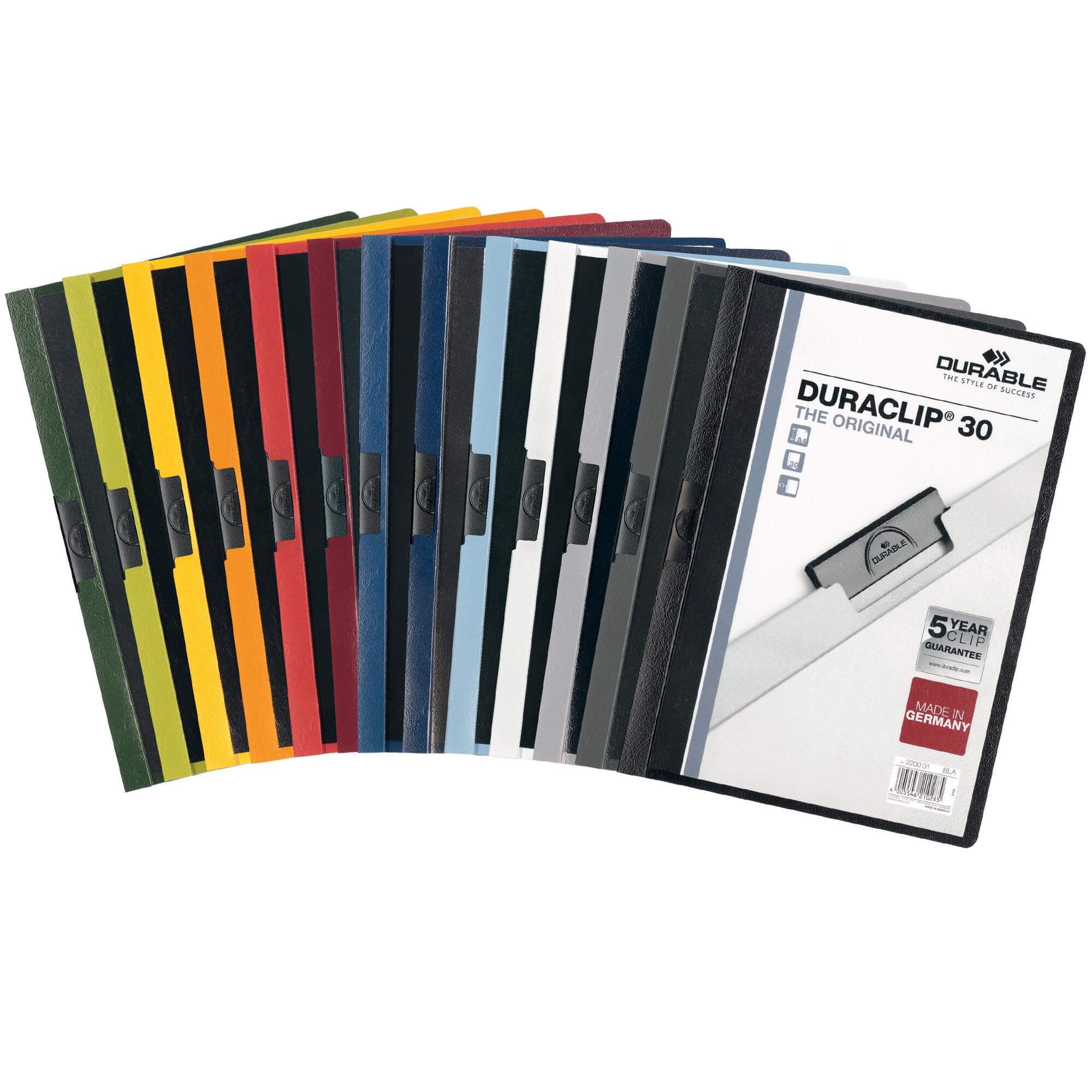 Dosar plastic A4 cu clema pivotanta pentru 30 coli, DURABLE