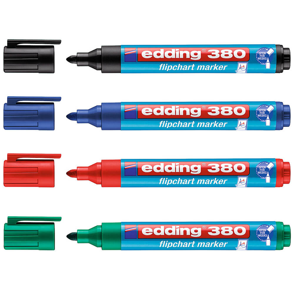 Marker flipchart varf rotund, 4 buc/set, ARTLINE 370