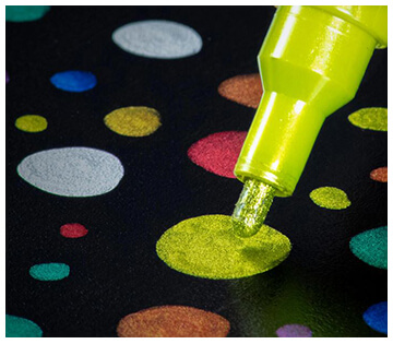 Markere acril 2 mm SCHNEIDER Paint-It 011 Metallic, 4 buc/se