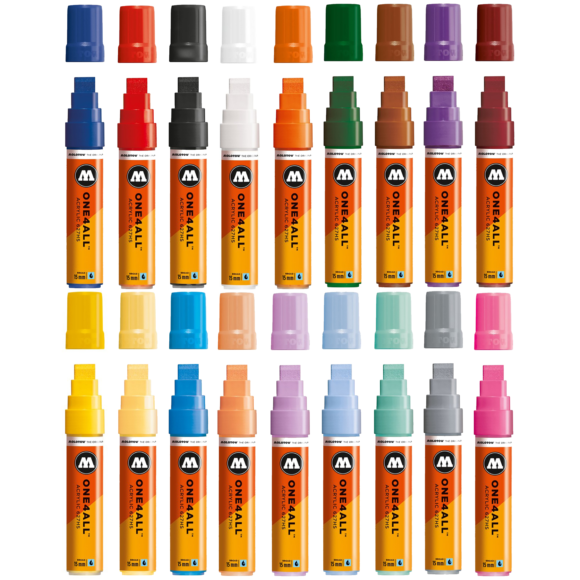 Molotow One4all Filzstift 15mm – Lilac Pastel, Vielseitig & Wiederbefüllbar