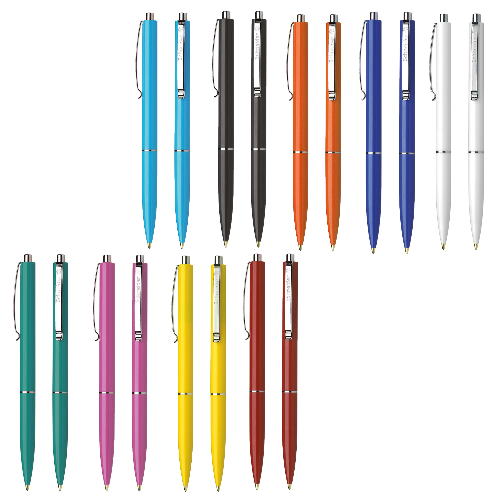 petrikukun0501 様 Pixuri albastre SCHNEIDER K15, 50 buc/set - Office Direct
