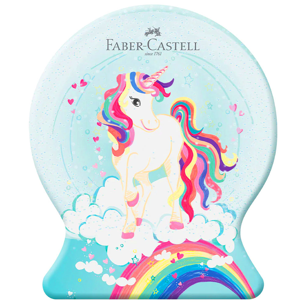 Carioci 33 culori/set FABER-CASTELL Connector Unicorn, FC155544