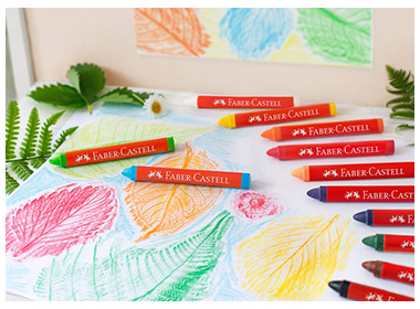 Culori cerate FABER-CASTELL, 24 buc/set Culori cerate FABER-CASTELL, 24 buc/set